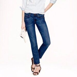 J. Crew Matchstick Cropped Jeans, Medium Indigo, 28